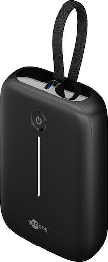 Goobay 76251 USB-C Power Bank 10000mAh Black view 1