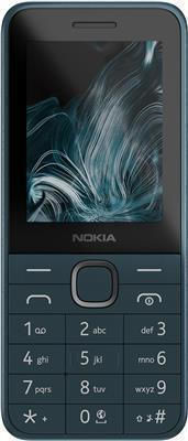 Nokia 225 4G (2024) Dual SIM Mobile with Buttons (Greek Menu) Dark Blue view 3