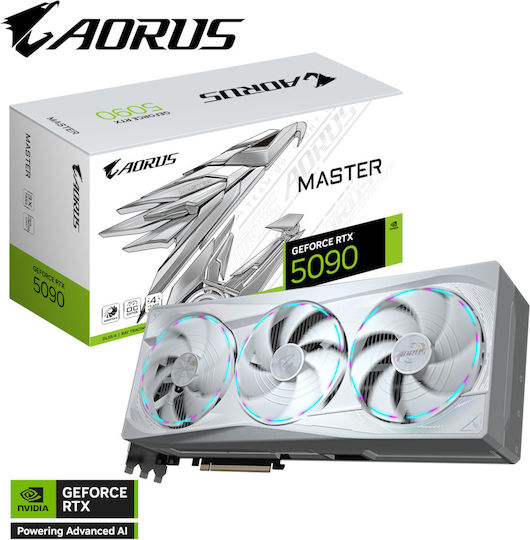 Gigabyte GeForce RTX 5090 32GB GDDR7 MASTER ICE 32G Graphics Card vista 3