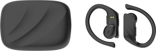 Lamtech LAM021820 Earbud Bluetooth Handsfree Earphones with Charging Case Black view 1
