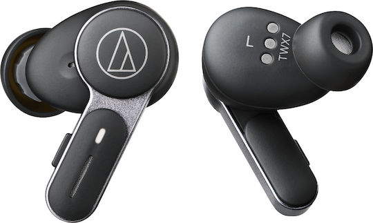 Audio Technica ATH-TWX7 In-ear Bluetooth Handsfree Earphones with Sweat Resistance and Charging Case Black view 3
