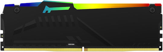 Kingston Fury Beast RGB DDR5 32GB RAM with 2x16GB Modules and Speed 5600 for Desktop KF556C40BBAK2-32 view 8