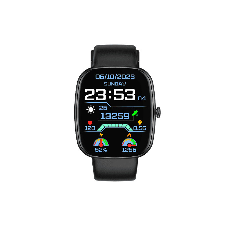 Blue Eagle W1 Smartwatch Black view 2