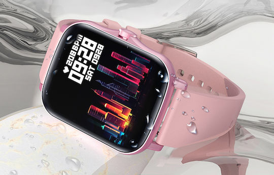Colmi P8 Plus 43mm Smartwatch with Heart Rate Monitor (Pink) view 5