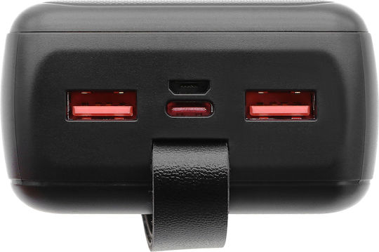 Cameron Sino HYG062 Power Bank 30000mAh with 2 USB-A Ports Black view 2