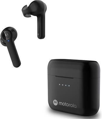 Motorola Moto Buds-S ANC Bluetooth Handsfree Earphones with Sweat Resistance and Charging Case Jet Black view 4