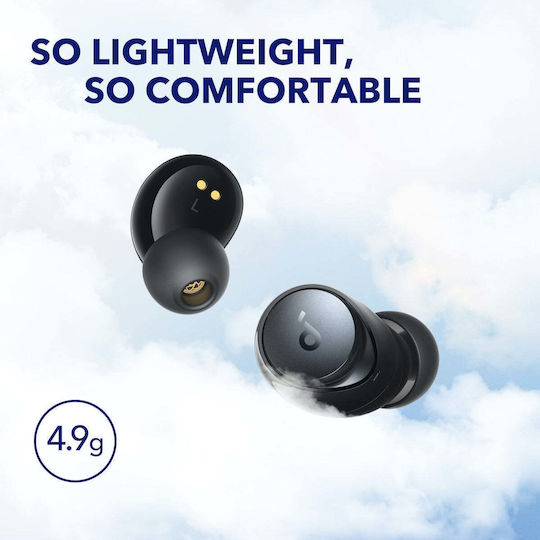 Soundcore by Anker Space A40 In-ear Bluetooth Handsfree Earphones with Charging Case Black view 3