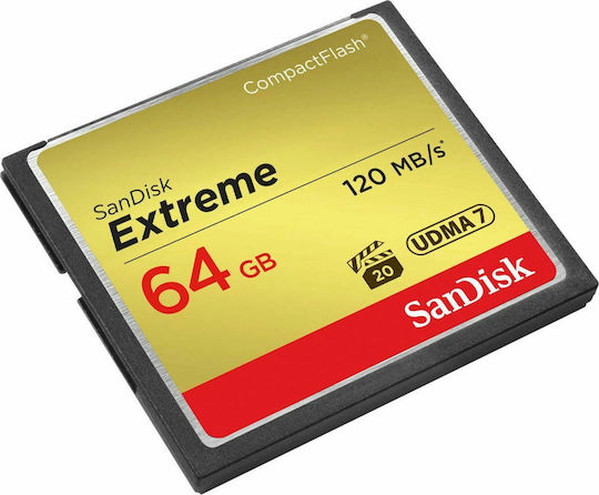 Sandisk Extreme CompactFlash 64GB view 2