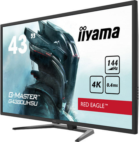 Iiyama G-Master G4380UHSU-B1 VA HDR Gaming Monitor 42.5" 4K 3840x2160 vue 2