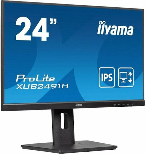 Iiyama ProLite XUB2491H-B1 IPS Monitor 23.8" FHD 1920x1080 with Response Time 0.5ms GTG