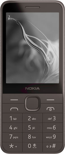 Nokia 235 4G (2024) Dual SIM (125MB/125MB) Mobile with Buttons Black view 2
