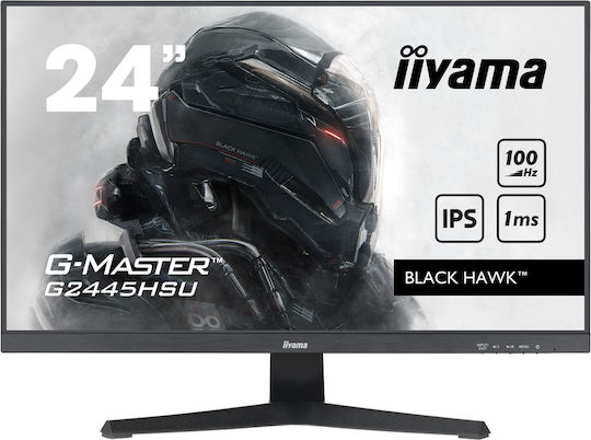 Iiyama G-Master G2445HSU-B1 IPS Gaming Monitor 24" FHD 1920x1080 view 1