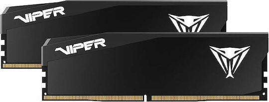 Patriot Viper Elite 5 DDR5 32GB RAM with 2x16GB Modules and Speed 6400 for Desktop VEU532G6436K