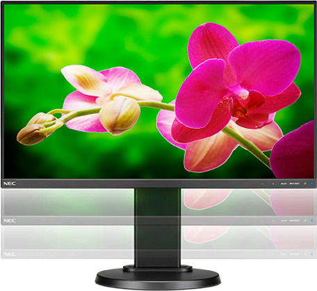 Nec MultiSync E242N-BK IPS Monitor 23.8" FHD 1920x1080 with Response Time 6ms GTG vue 5