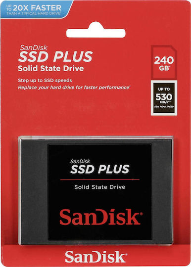 Sandisk SSD Plus 240GB 2.5'' SATA III SDSSDA-240G-G26 view 4