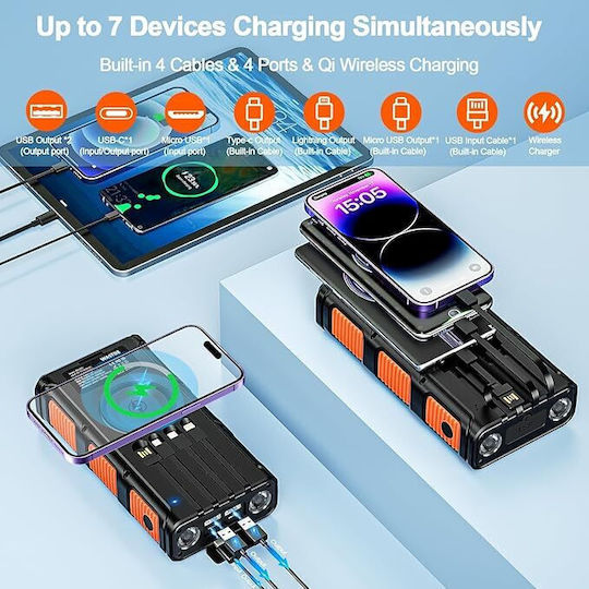 Solar Power Bank 26800mAh view 2