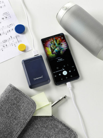 Intenso XS Power Bank 10000mAh with USB-A Port and USB-C Port Blue view 7