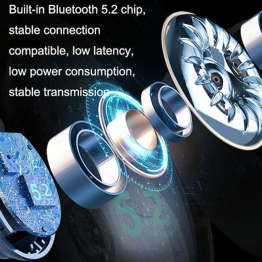 S29 In-ear Bluetooth Handsfree Earphones with Charging Case Black Ansicht 3