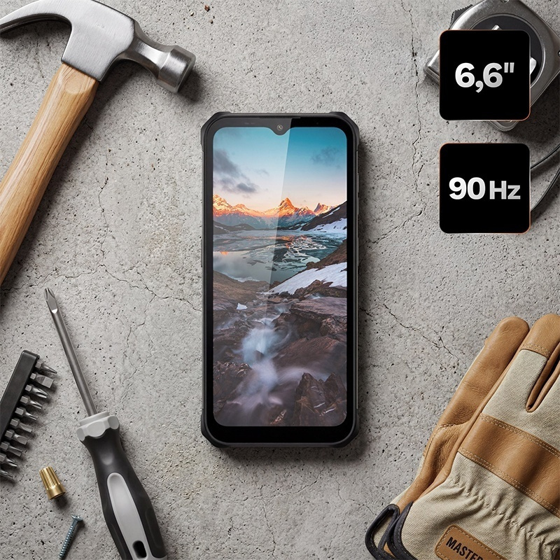 Kruger & Matz DRIVE 11 Single SIM (4/64GB) Rugged Smartphone Black – widok 8