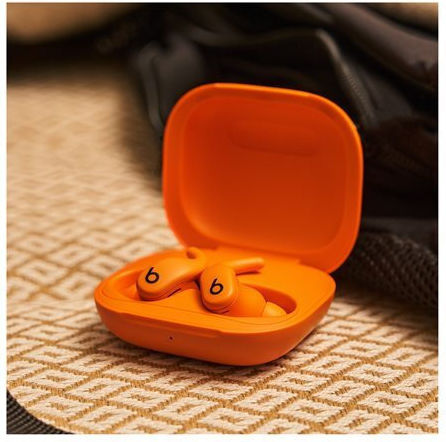 Beats Powerbeats Fit In-ear Bluetooth Handsfree Earphones with Sweat Resistance and Charging Case Spark Orange view 3
