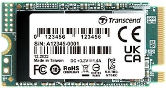 Transcend SSD 512GB M.2 Type With PCI Express 3.0 Connection TS512GMTE400S view 4