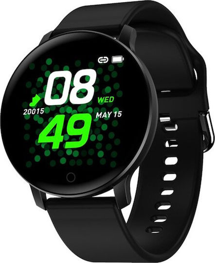 DT88 Smartwatch with Heart Rate Monitor (Black) view 4