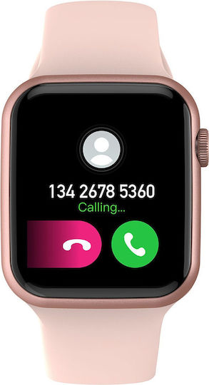 Trevi T-FIT 200 Smartwatch with Heart Rate Monitor (Pink) view 3