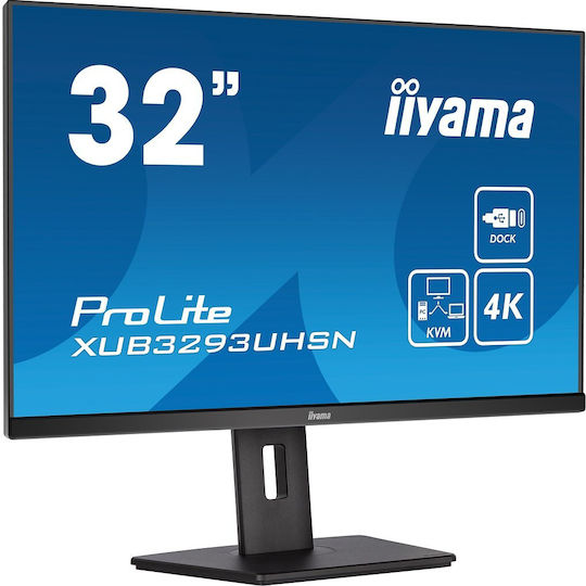 Iiyama Prolite XUB3293UHSN-B5 IPS Monitor 31.5" 4K 3840x2160 with Response Time 4ms GTG view 2