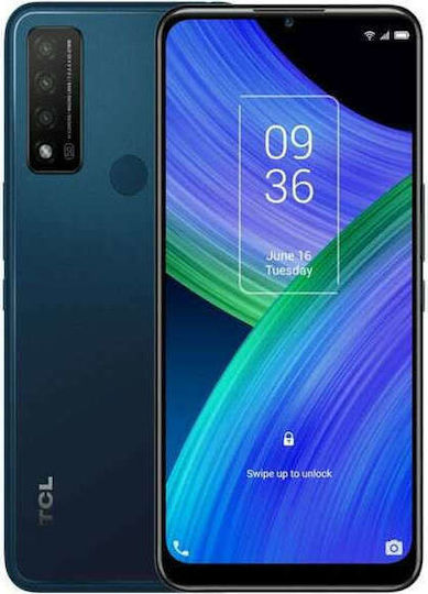 TCL 20R 5G Dual SIM (4GB/64GB) Lazurite Blue view 4