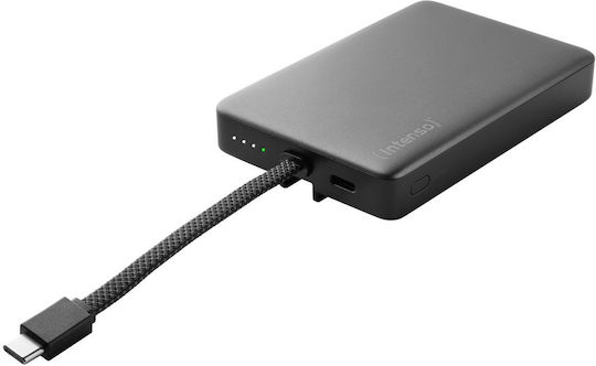 Intenso MC10000 MagSafe Power Bank 10000mAh 20W with USB-C Power Delivery Port Black vue 3