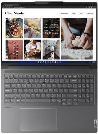 Lenovo ThinkBook 16p G4 IRH 16" IPS 165Hz (i7-13700H/32GB/1TB SSD/GeForce RTX 4060/W11 Pro) Storm Grey (GR Keyboard) view 4