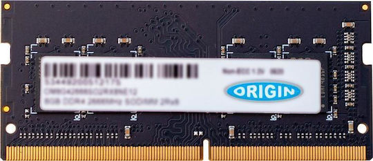 Origin Storage DDR4 with Module 1x8GB and Speed 3200 for Laptop OM8G43200SO1RX8NE12