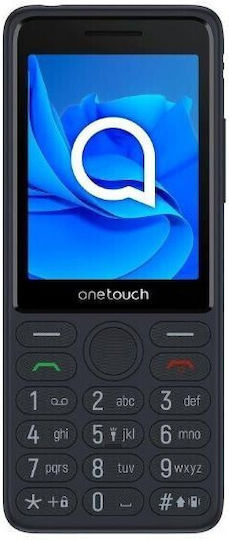 TCL OneTouch 4022s Dual SIM Mobile with Buttons Dark Night Gray view 2