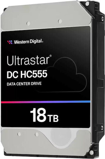 Western Digital Ultrastar 18TB HDD Hard Drive 3.5" SAS 3.0 7200rpm with 512MB Cache for Server 0B47747