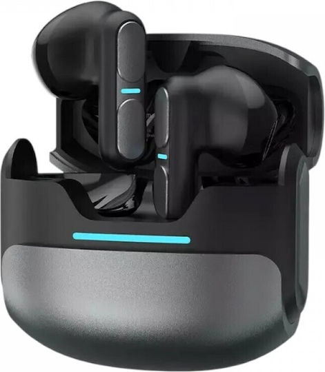TG-11 Earbud Bluetooth Handsfree Earphones with Charging Case Gray view 1