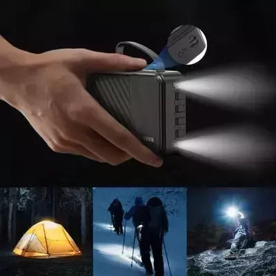 Dudao K11 Max Power Bank 30000mAh 10W with USB-A Port Black vue 6
