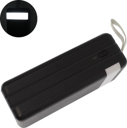 Remax RPP-173 Power Bank 60000mAh 22.5W with 4 USB-A Ports and USB-C Port Black view 6