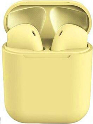 DS200 Earbud Bluetooth Handsfree Earphones with Charging Case Yellow view 1