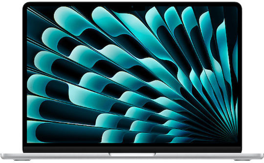Apple MacBook Air 13" (2024) 13.6" Retina Display (M3-8-core/24GB/512GB SSD) Silver (DE Keyboard)
