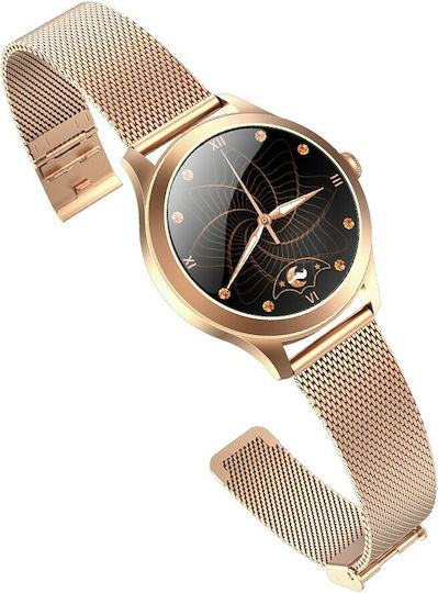 MaxCom FW42 40mm Smartwatch with Heart Rate Monitor (Gold) vue 2