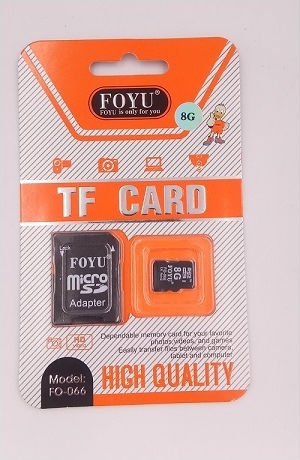 Foyu microSDXC 8GB Class 10 with Adapter view 1
