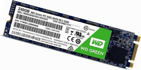 Western Digital WD Green SSD 240GB M.2 SATA III WDS240G2G0B view 5