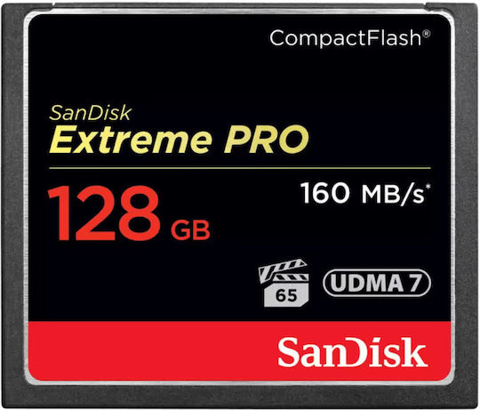 Sandisk Extreme Pro CompactFlash 128GB view 1