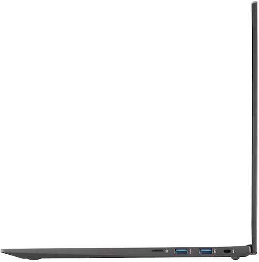 LG U Series 16U70Q-N.APC5U1 16" IPS FHD (Ryzen 5-5625U/8GB/1TB SSD/W11 Pro) Charcoal Grey (US Keyboard) view 3