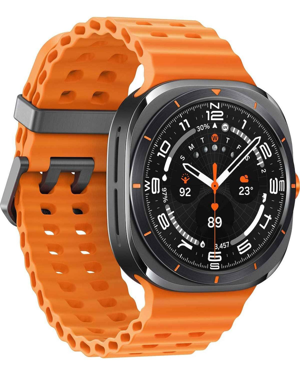 Samsung Galaxy Watch Ultra (2025) Titanium 47mm Waterproof with eSIM and Heart Rate Monitor (Gray) view 4