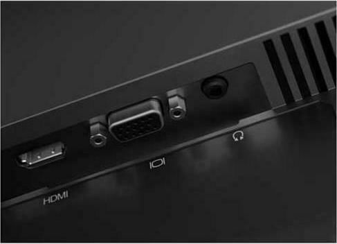Lenovo Thinkvision S24e-20 VA Monitor 23.8" FHD 1920x1080 with Response Time 4ms GTG vue 7