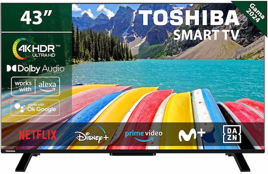 Toshiba Smart Television 43" 4K UHD LED 43UV2363DG HDR (2023)