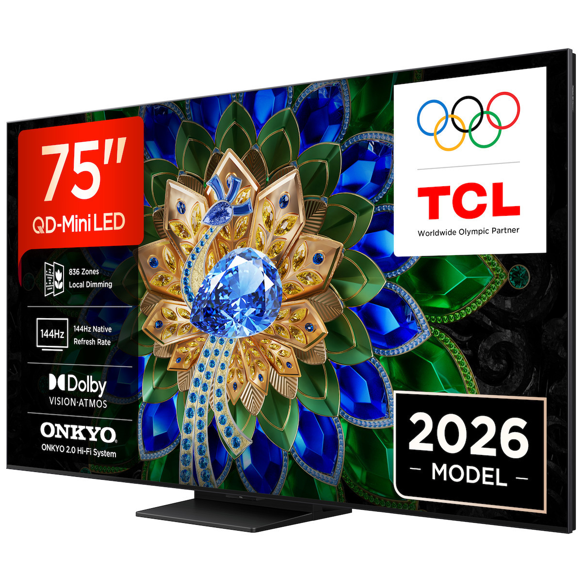 TCL Smart TV 75" 4K UHD QD-Mini LED A400U HDR (2026) 75A400U view 5