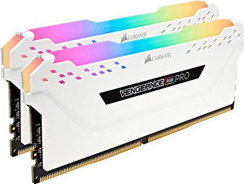 Corsair Vengeance RGB Pro DDR4 32GB RAM with 2x16GB Modules and Speed 2666 for Desktop CMW32GX4M2A2666C16W view 2