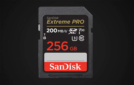 Sandisk Extreme Pro SDXC 256GB Class 10 U3 V30 UHS-I view 4